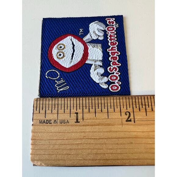 Franco American Mr. O O,O,Spaghetti O's! Puffed Fabric Sticker 2x2" - Picture 2 of 3